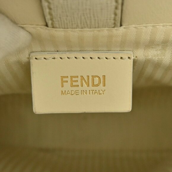 FENDI GRAY 2WAY HANDBAG 8BH253.D7E 148-010 NQ01733 BN01 - Picture 11 of 11